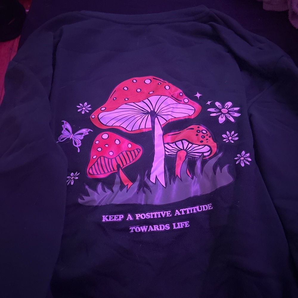 mushroom crewneck